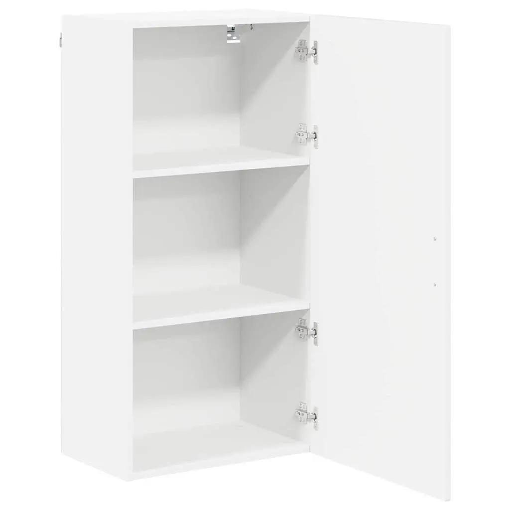 Wall Cabinet Engineered Wood 50 x 31 x 100 cm High Gloss White