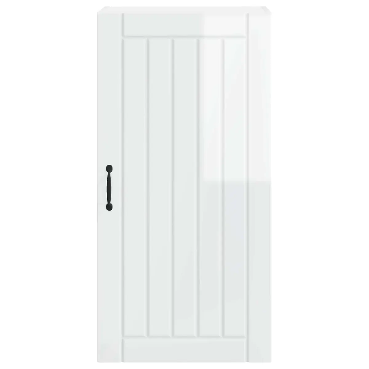 Wall Cabinet Engineered Wood 50 x 31 x 100 cm High Gloss White