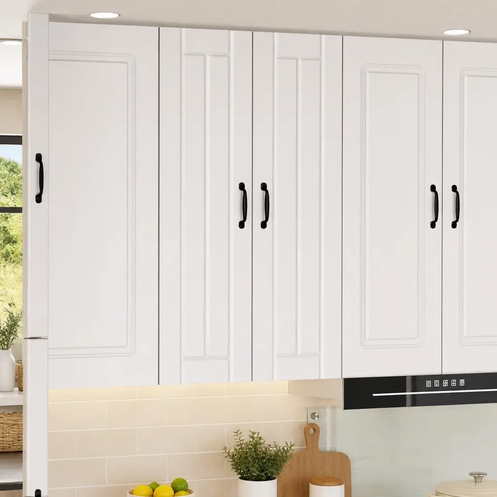 Wall Cabinet Engineered Wood White 60x31x100cm