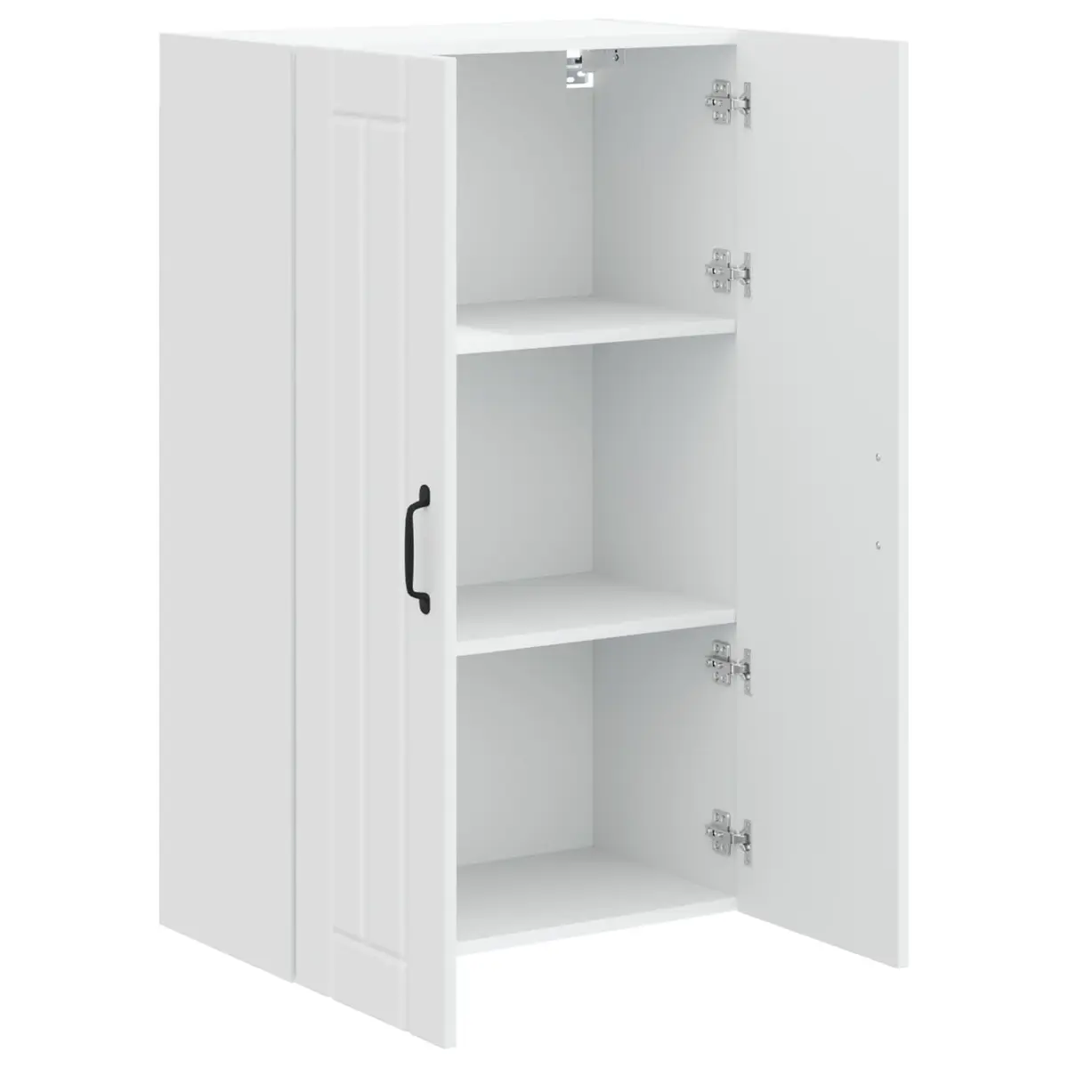 Wall Cabinet Engineered Wood White 60x31x100cm
