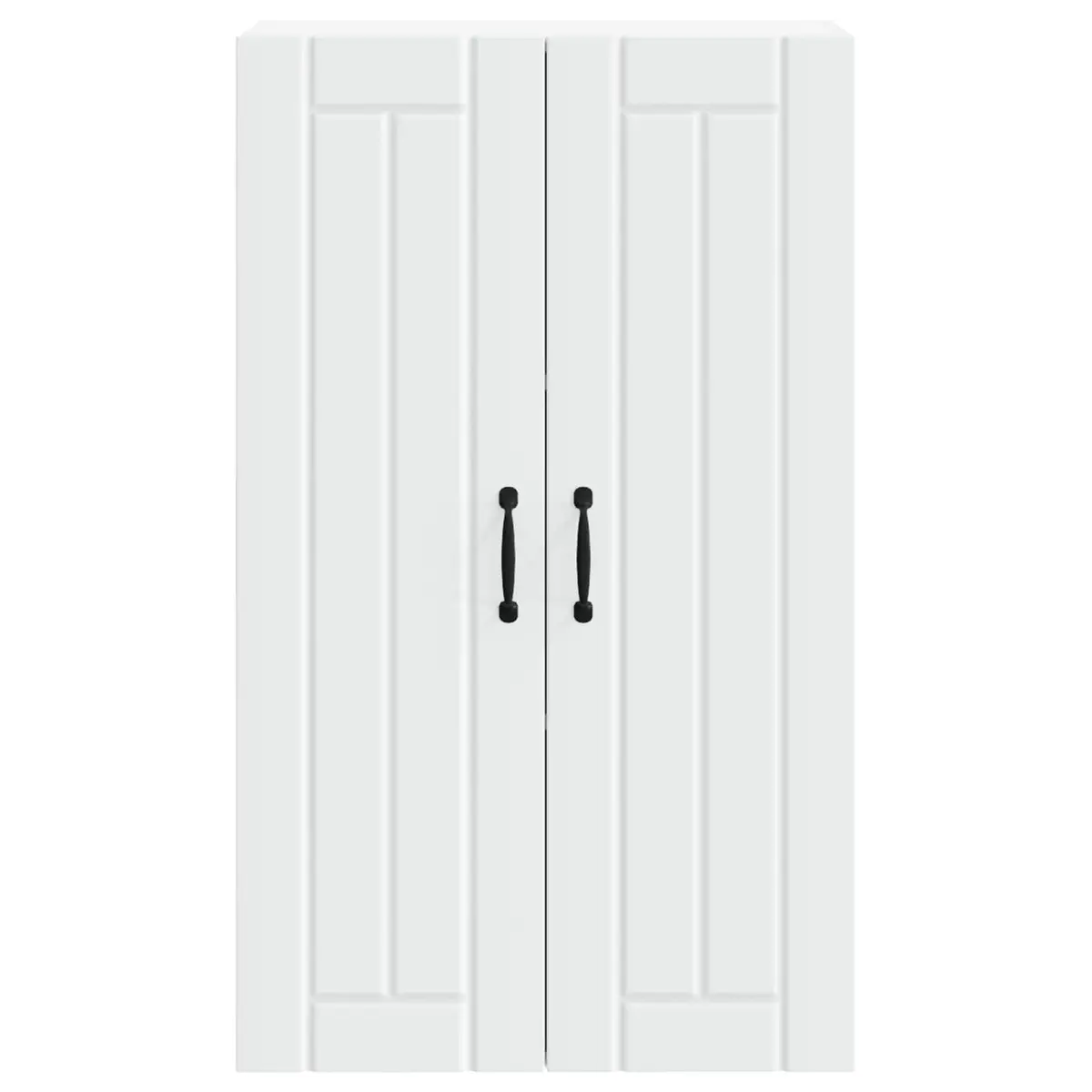 Wall Cabinet Engineered Wood White 60x31x100cm
