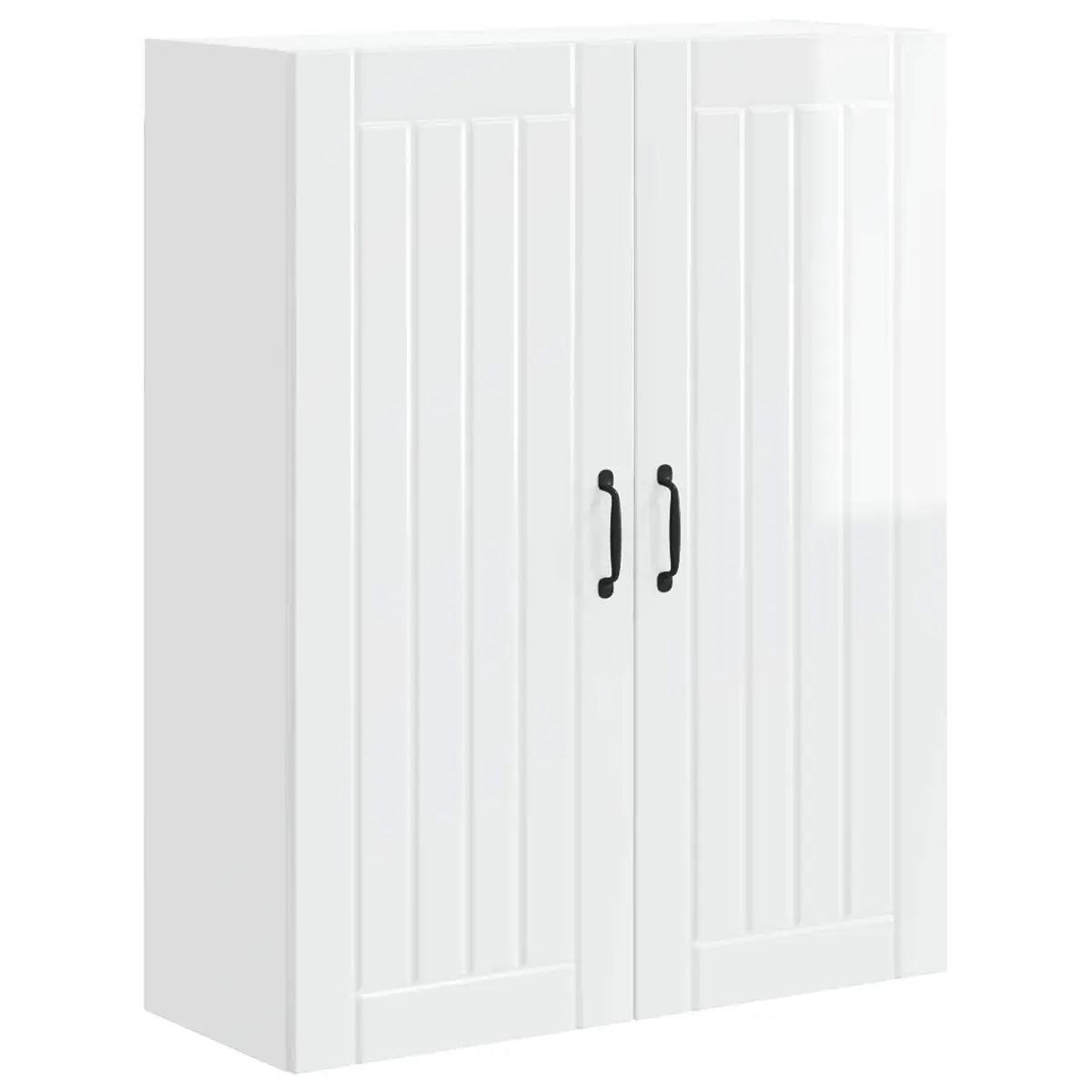 High Gloss White Wall Cabinet for Kitchen Storage