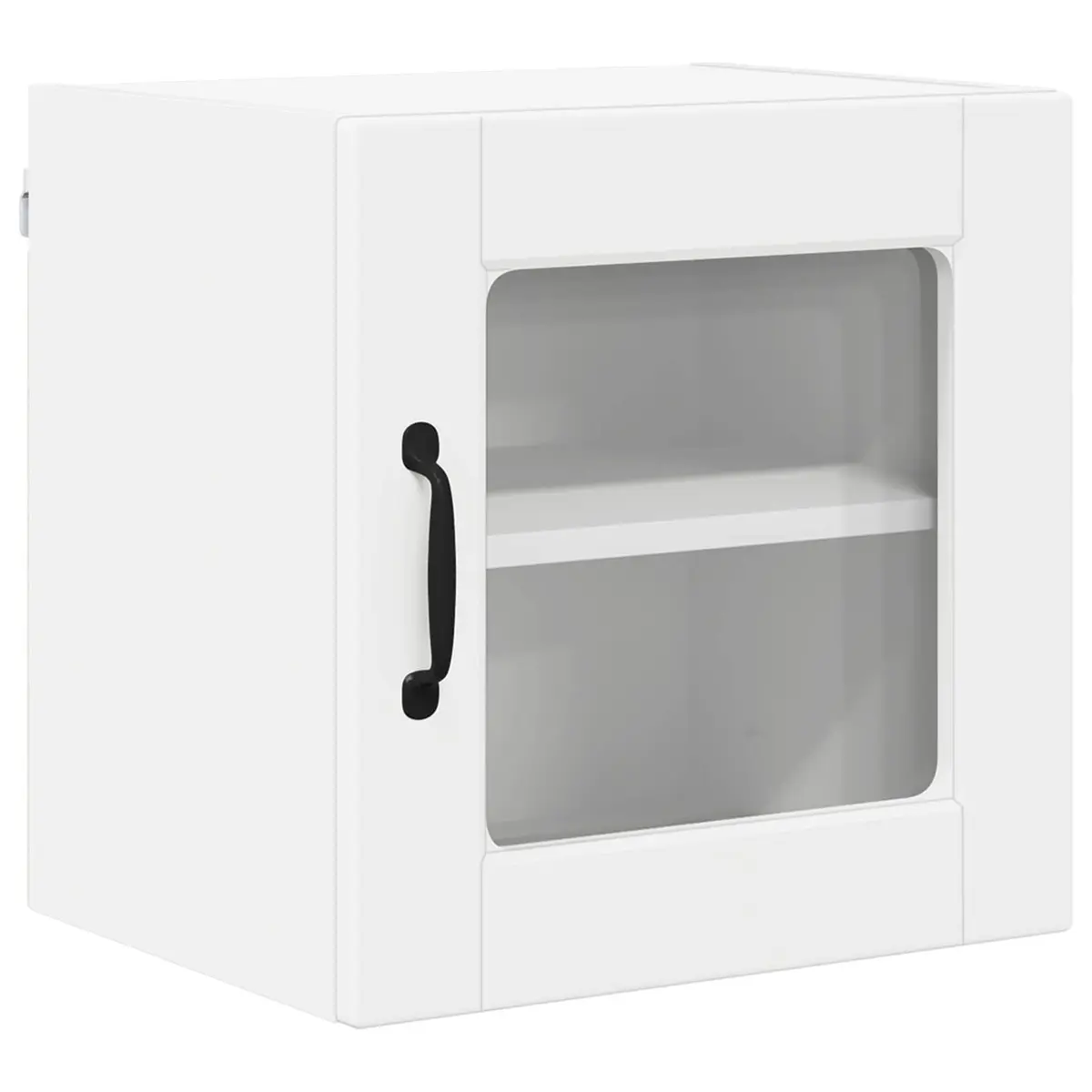 White Kitchen Storage Cabinet Set of 2