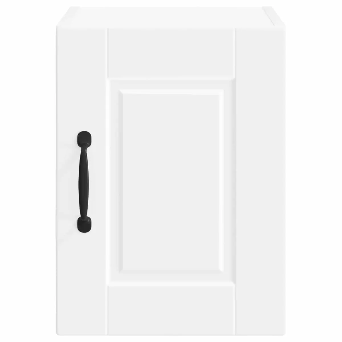Wall-Mounted Kitchen Cabinet 2 Pieces White Storage Unit Shelving Organiser