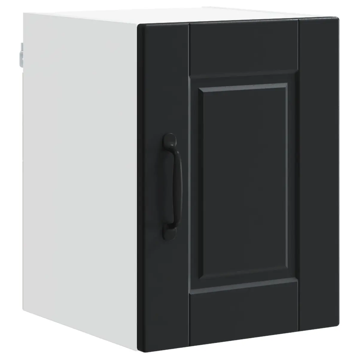 Wall Cabinet PORTO Black Kitchen Storage 30 x 31 x 40 cm Engineered Wood