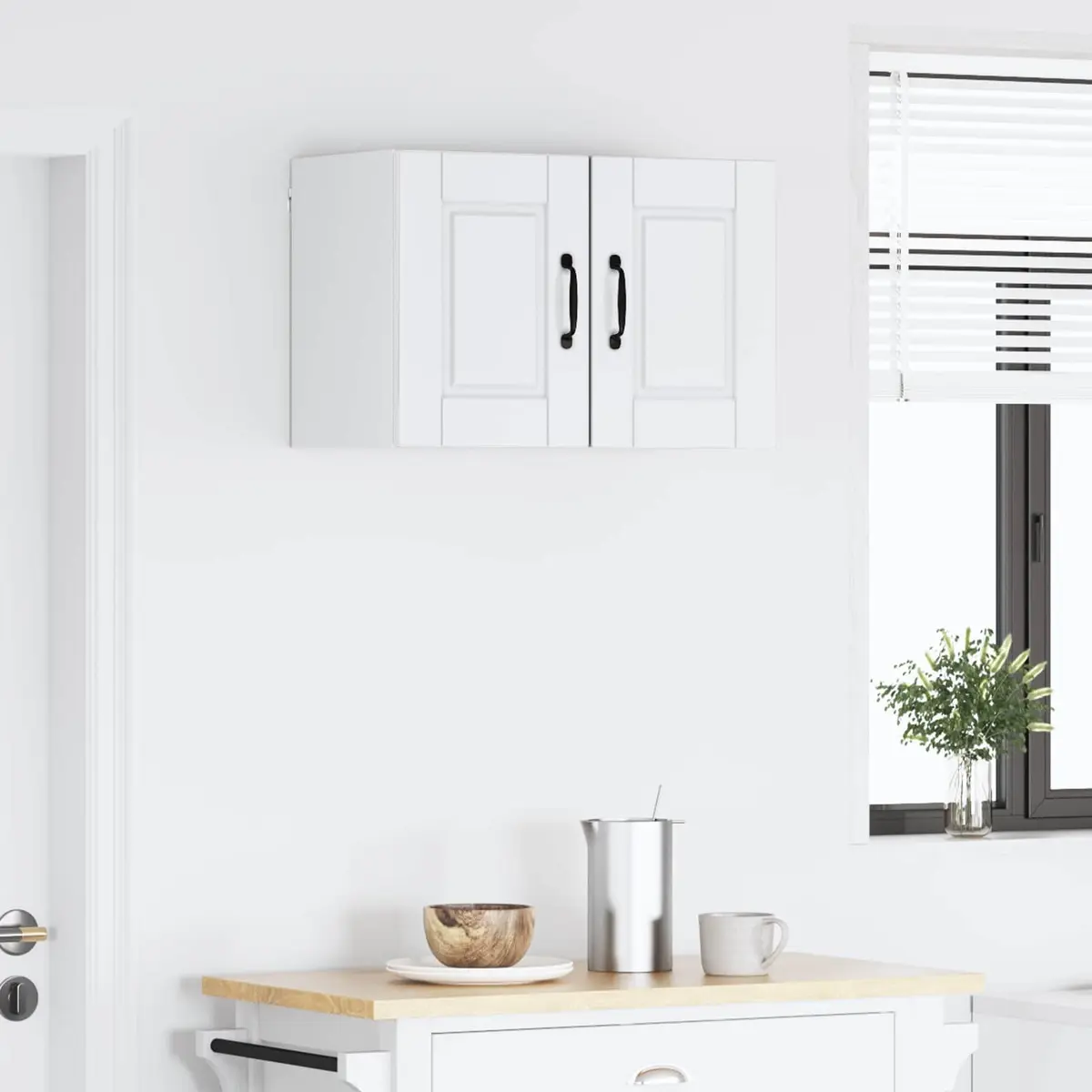 Wall Cabinet Engineered Wood 30x31x40cm High Gloss White 2 pcs