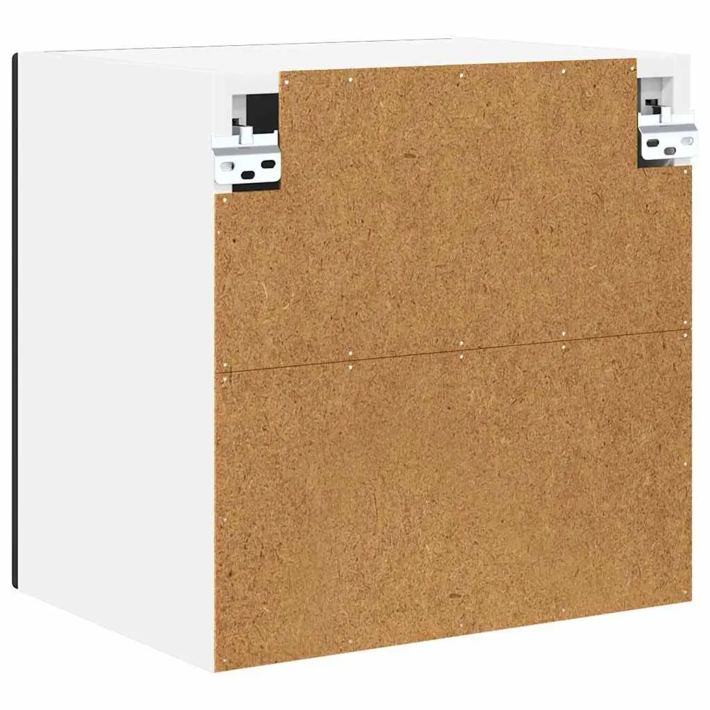 PORTO Black Kitchen Wall Cabinet 2-Piece Set