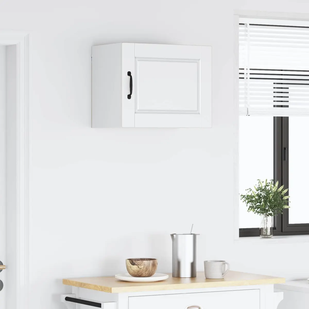 Wall Cabinet Engineered Wood 50x31x40cm White