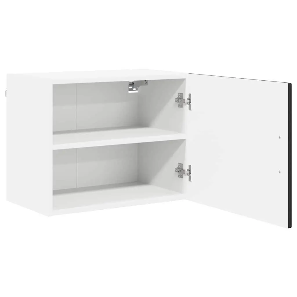 Wall-Mounted Kitchen Cabinet in Black