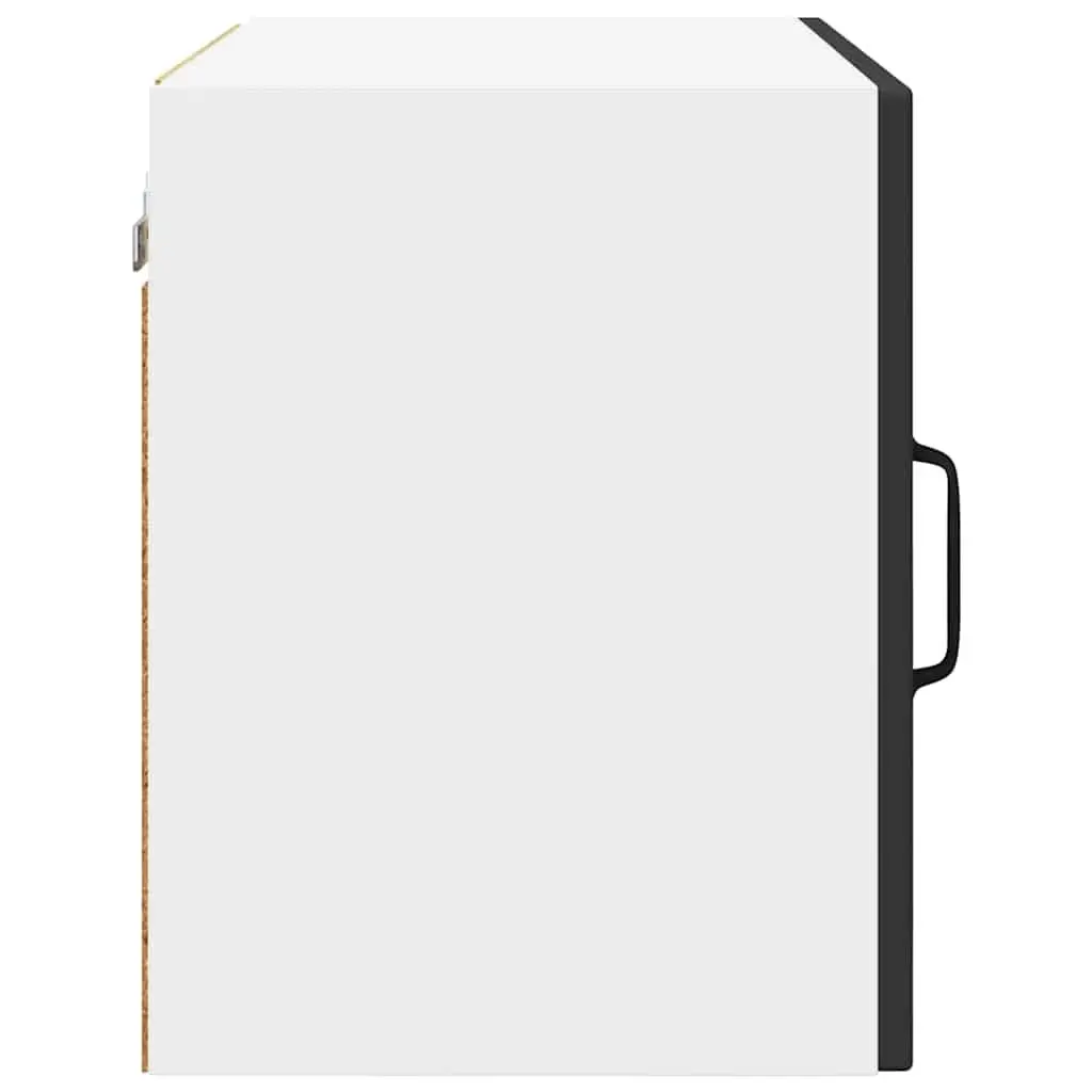 Black Wall Cabinet Porto for Kitchen Storage