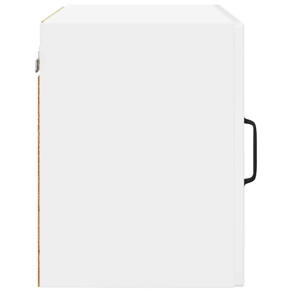 Wall Cabinet Engineered Wood 50 x 31 x 40 cm High Gloss White