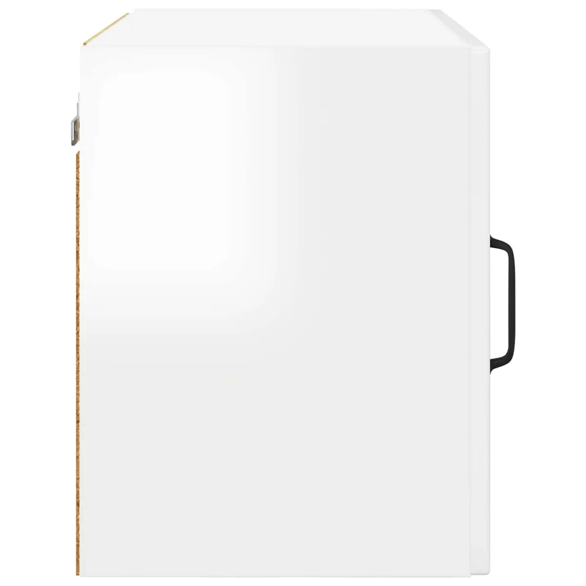 Wall Cabinet Engineered Wood 50 x 31 x 40 cm High Gloss White 2 Pieces