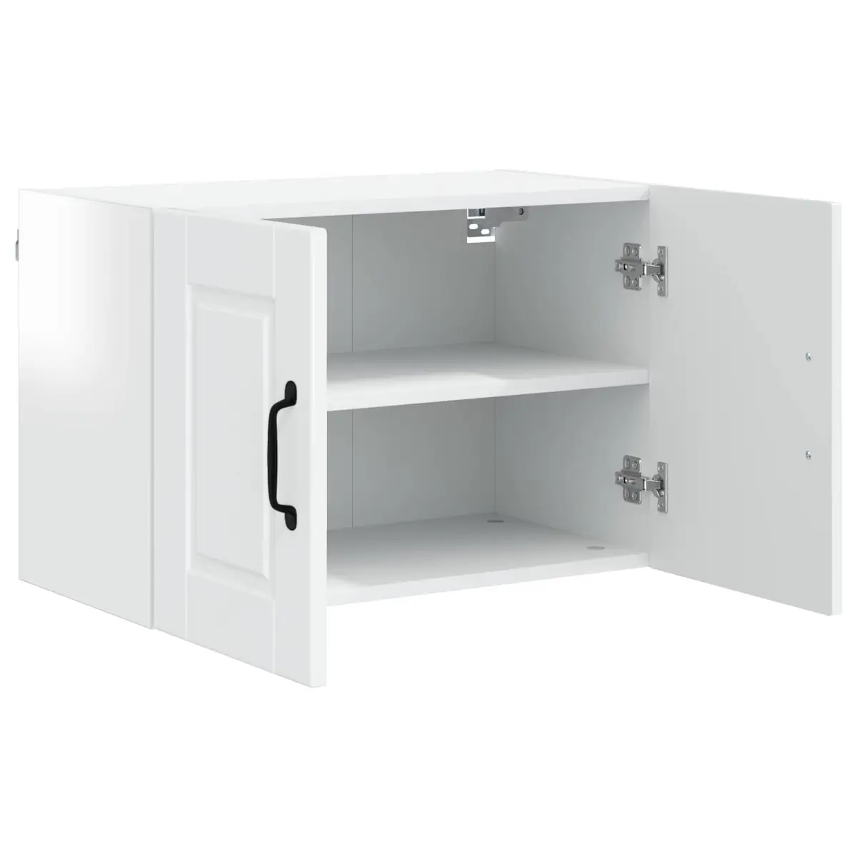 Wall Cabinet Engineered Wood 60 x 31 x 40 cm High Gloss White