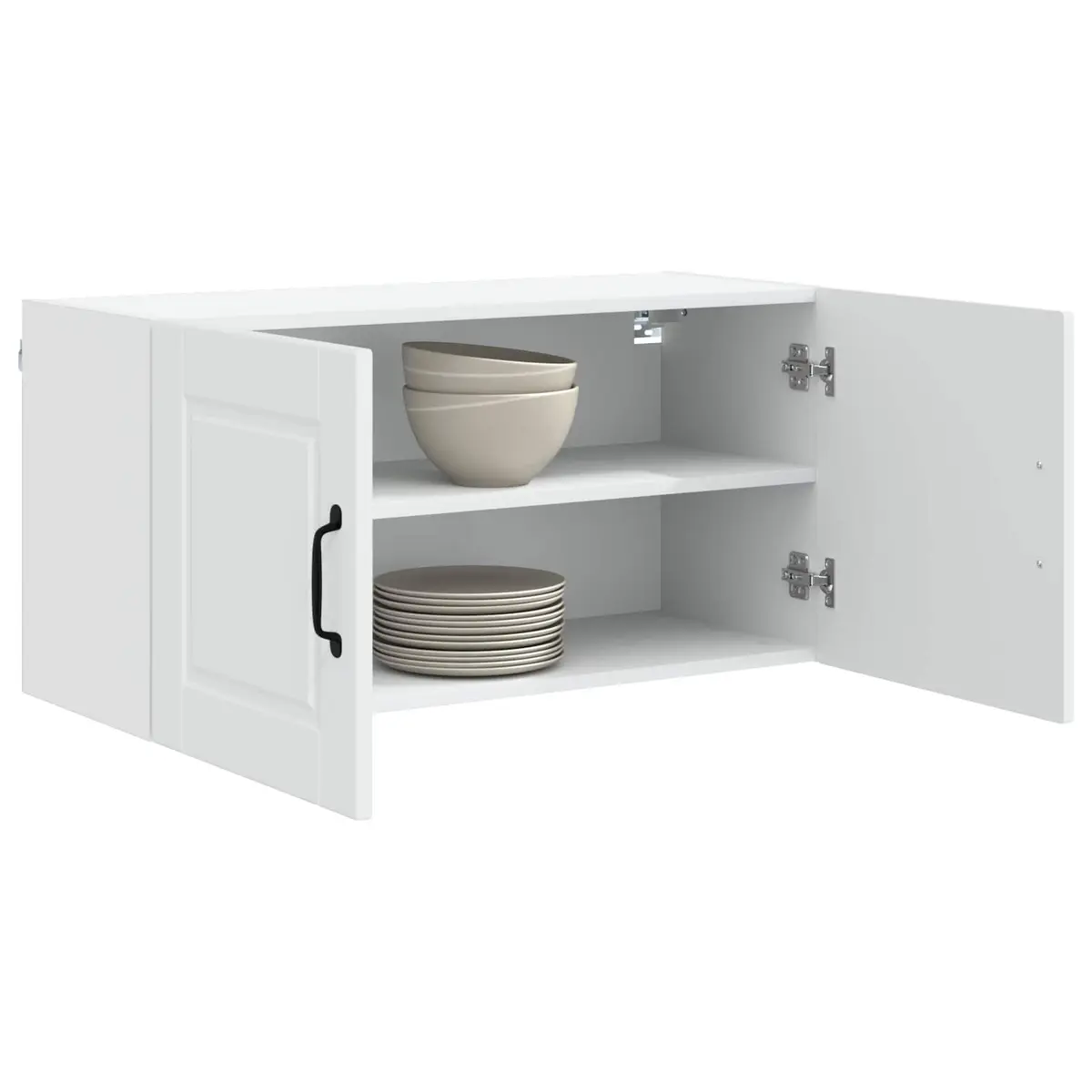 Wall Cabinet Engineered Wood 80x31x40cm White
