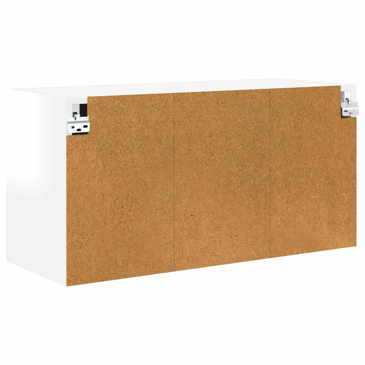 Kitchen Cabinet Engineered Wood 80 x 31 x 40 cm High Gloss White Wall Mounted