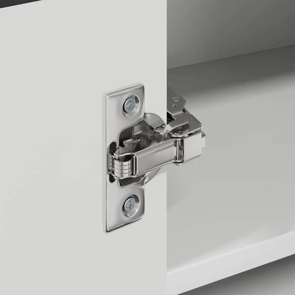Wall-Mounted Black Kitchen Corner Cabinet