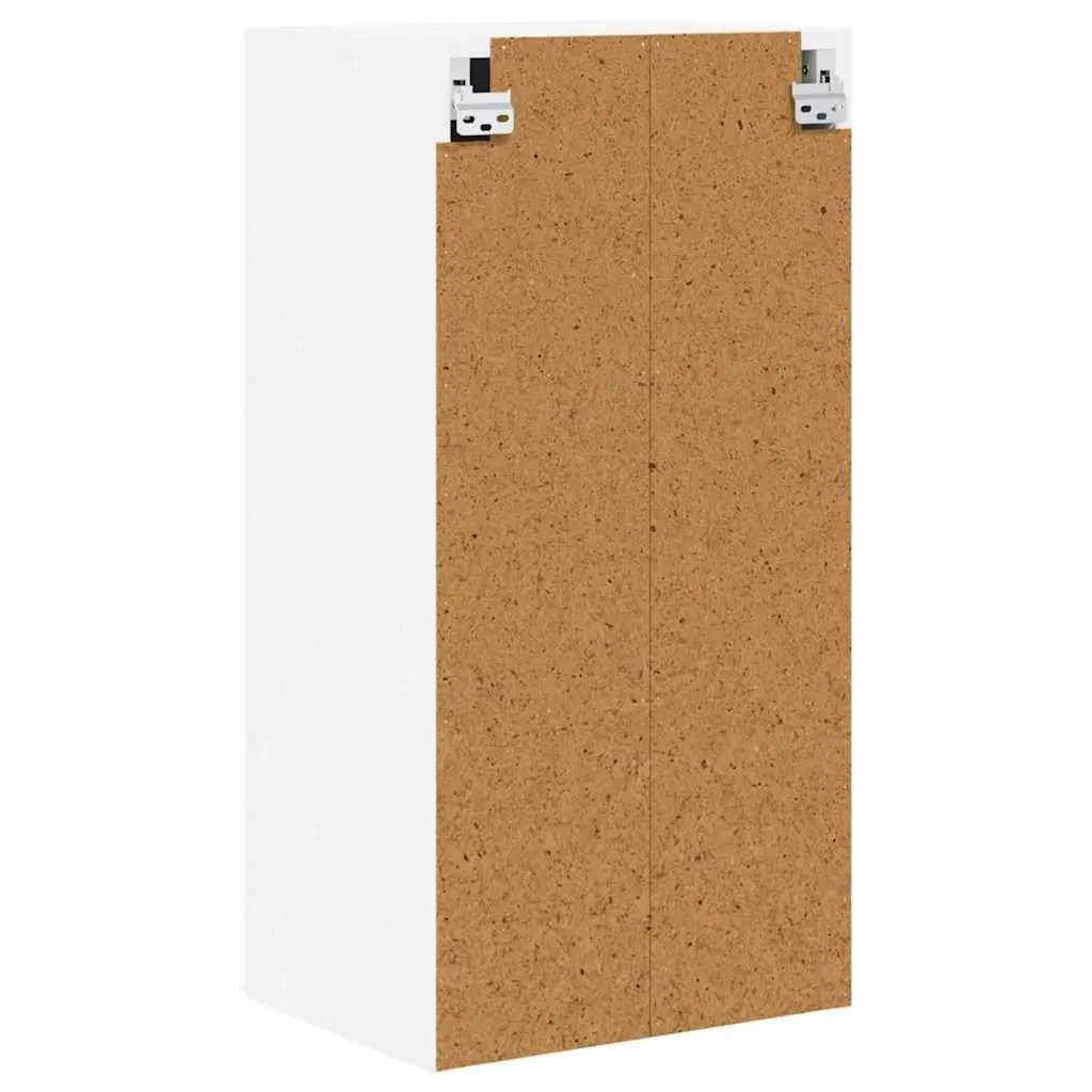 Wall Cabinet Kitchen Storage in White 40x31x80cm