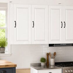High Gloss White Modern Wall Cabinet for Kitchen Storage