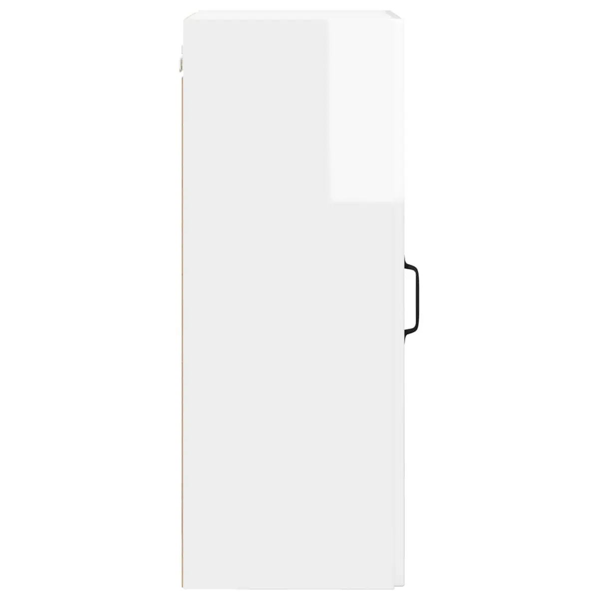 High Gloss White Modern Wall Cabinet for Kitchen Storage