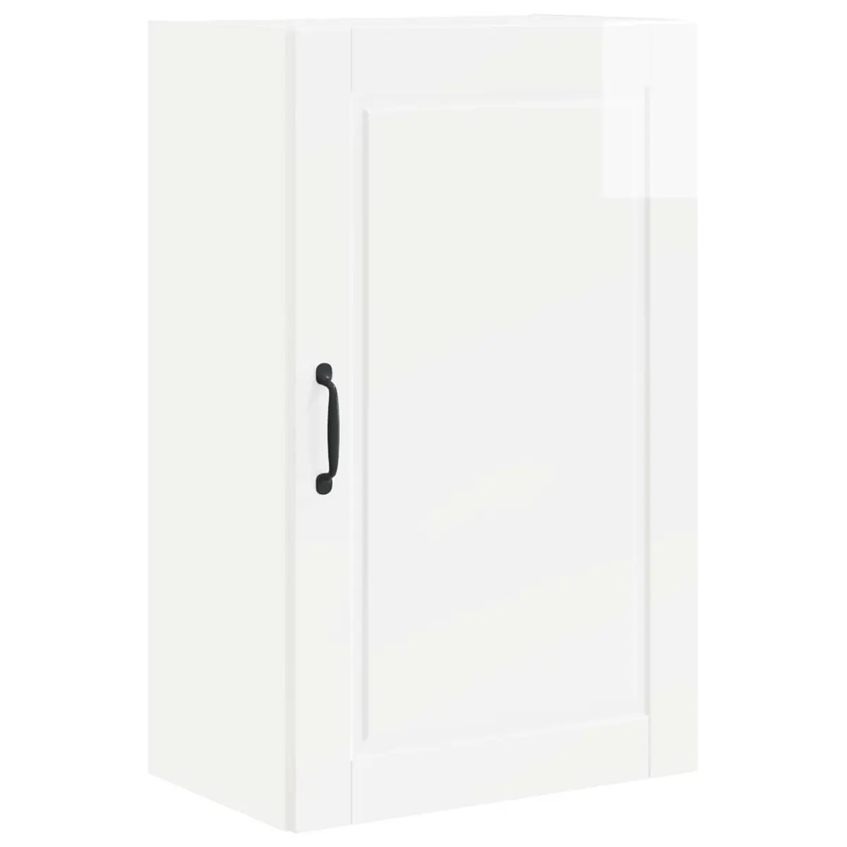 Wall Cabinet Engineered Wood 50 x 31 x 80 High Gloss White