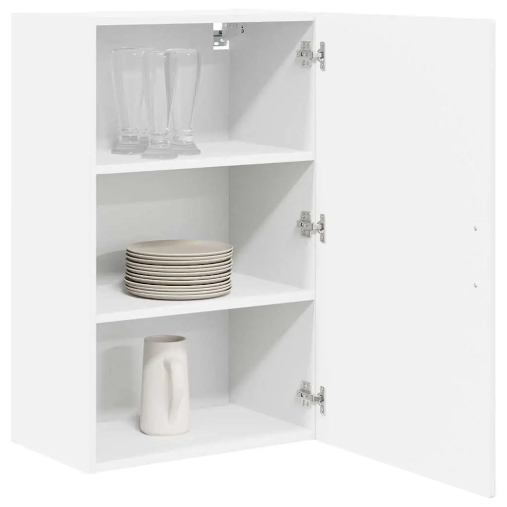 Wall Cabinet Engineered Wood 50 x 31 x 80 High Gloss White