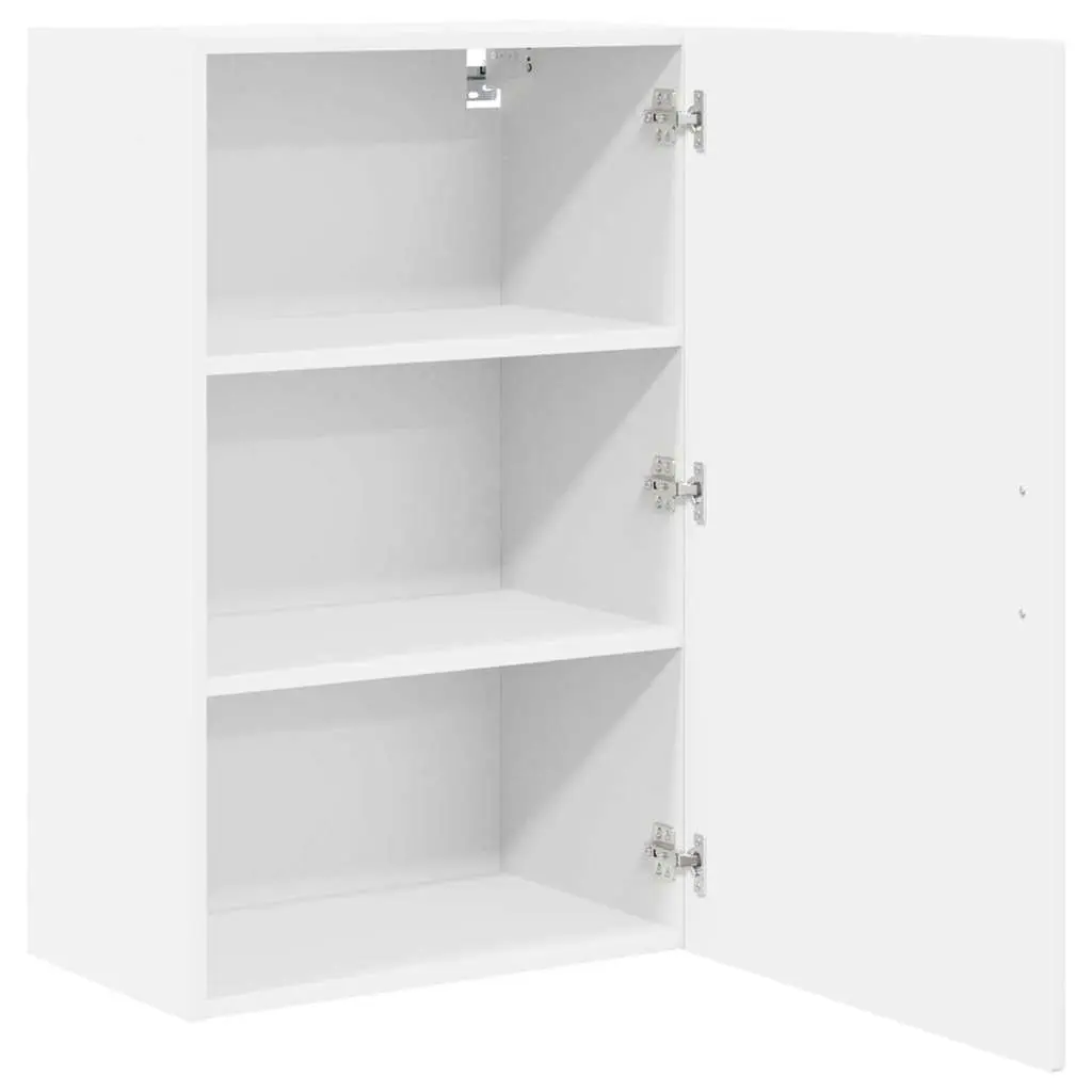 Wall Cabinet Engineered Wood 50 x 31 x 80 High Gloss White