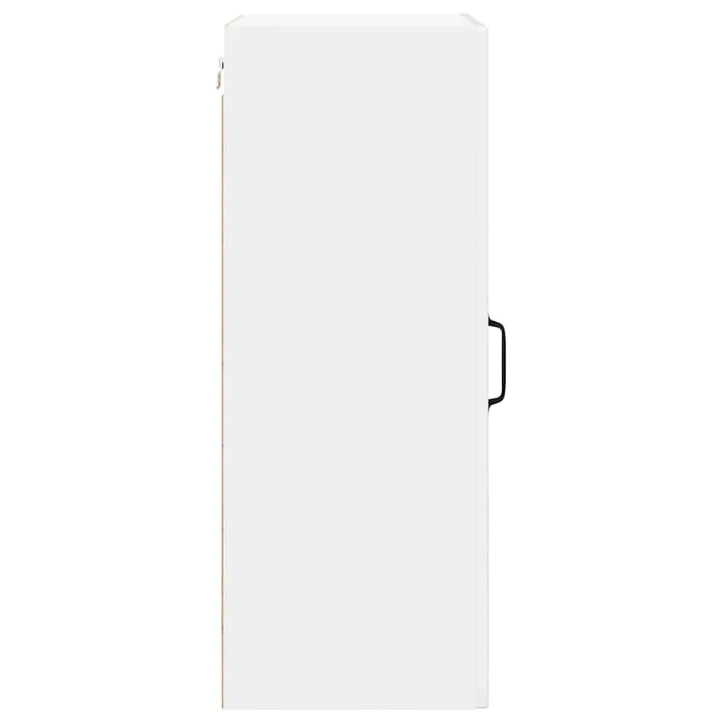 Wall Cabinet Engineered Wood 50 x 31 x 80 High Gloss White