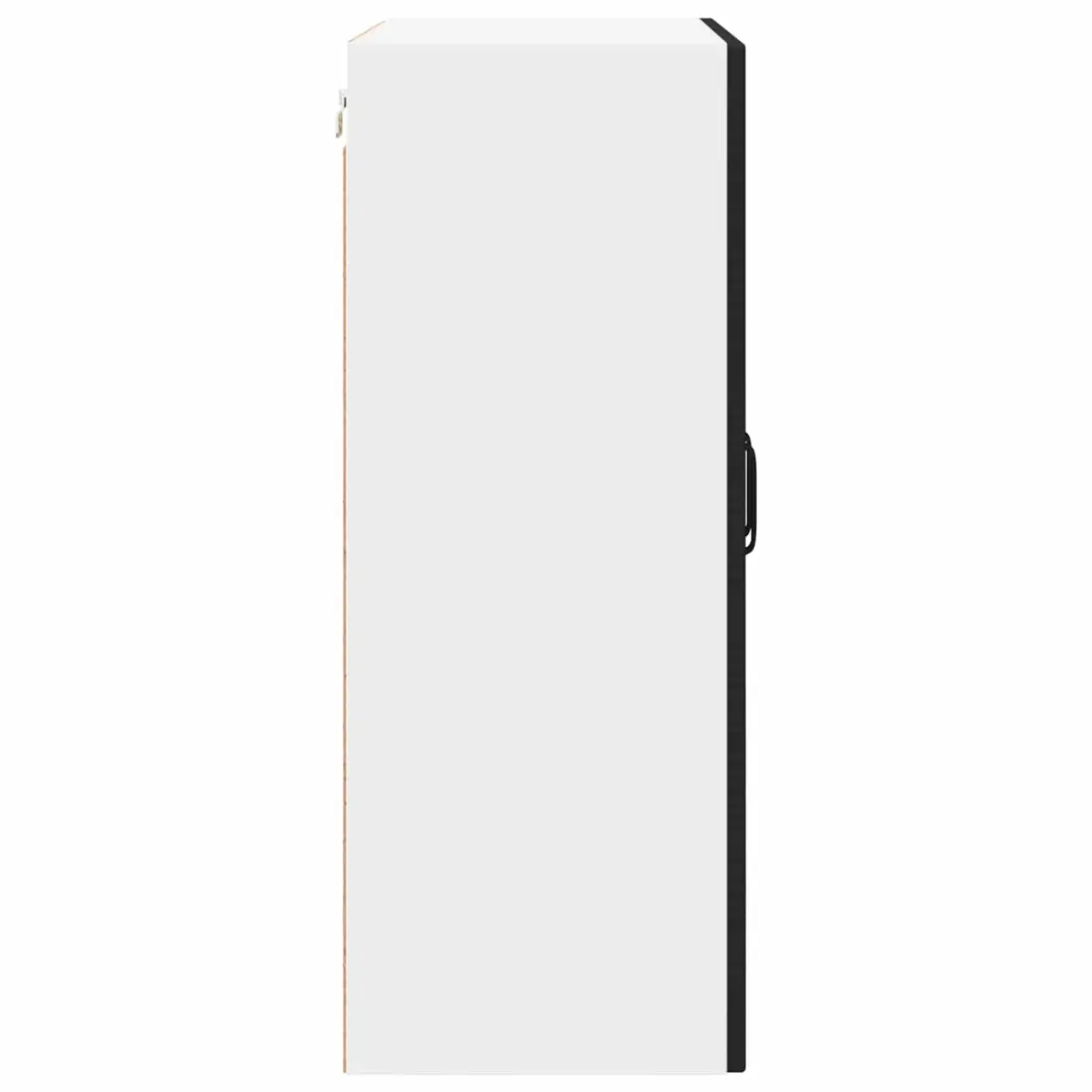 Black Engineered Wood Wall Cabinet 60x31x80cm