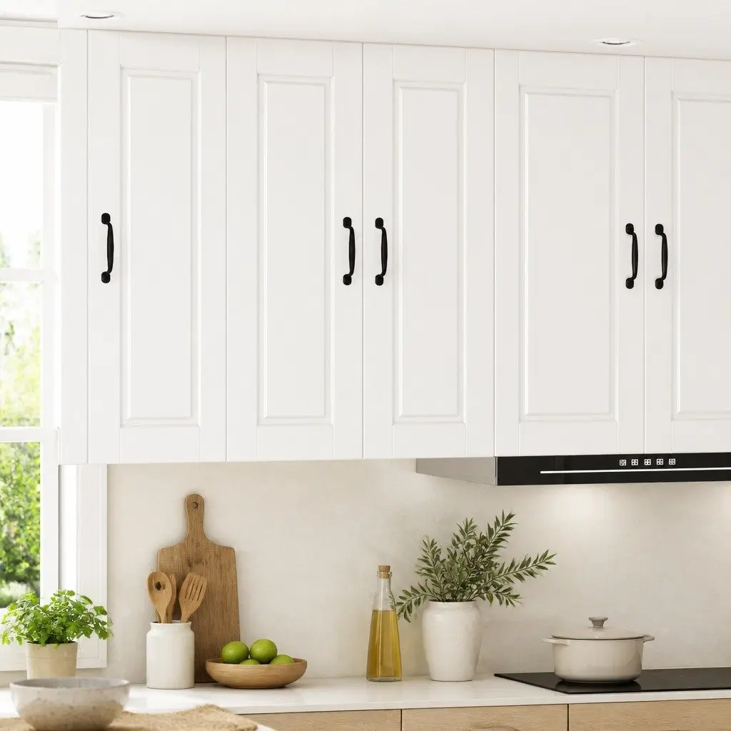 Wall Cabinet Kitchen Storage Engineered Wood High Gloss White 60 x 31 x 80 cm
