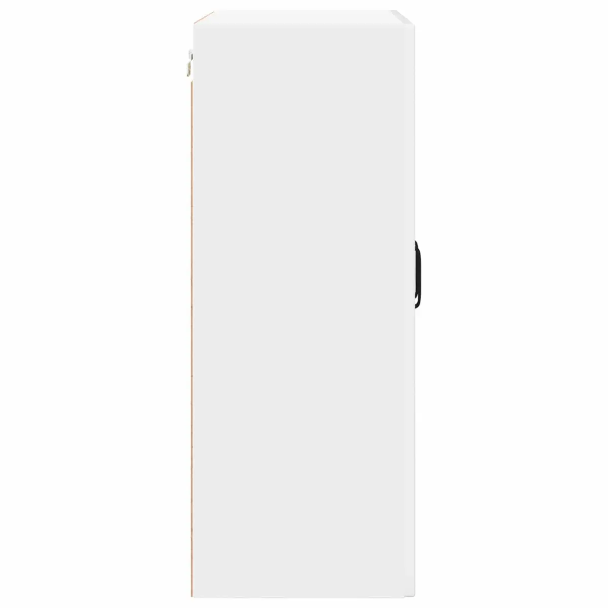 Wall Cabinet Kitchen Storage Engineered Wood High Gloss White 60 x 31 x 80 cm
