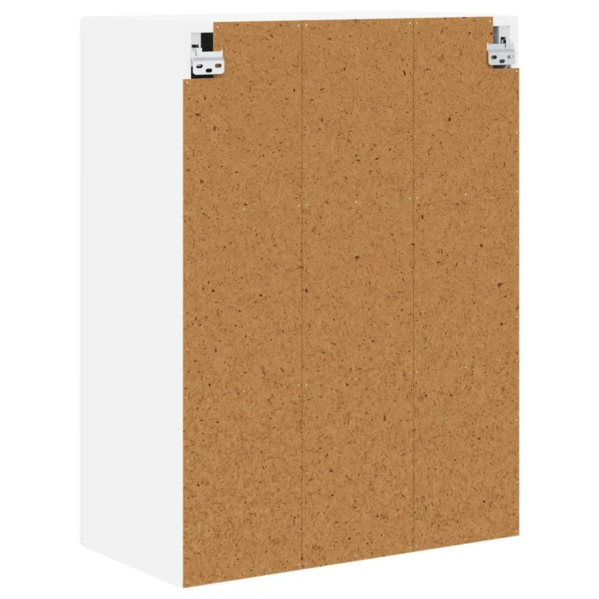Wall Cabinet Kitchen Storage Engineered Wood High Gloss White 60 x 31 x 80 cm