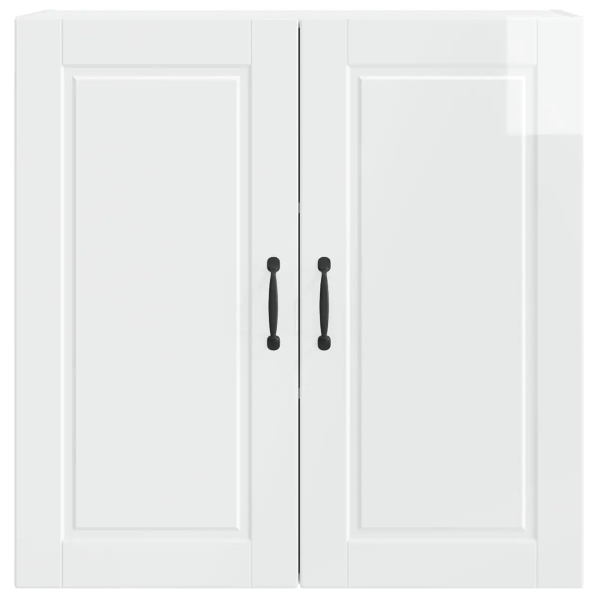 Wall Cabinet Engineered Wood 80x31x80cm High Gloss White