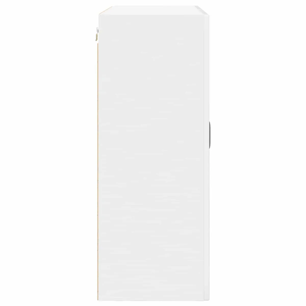 Wall Cabinet Engineered Wood 80x31x80cm High Gloss White