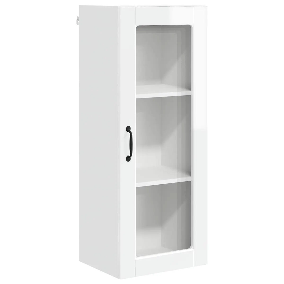 Wall-mounted Kitchen Cabinet Engineered Wood 40x31x100cm High Gloss White