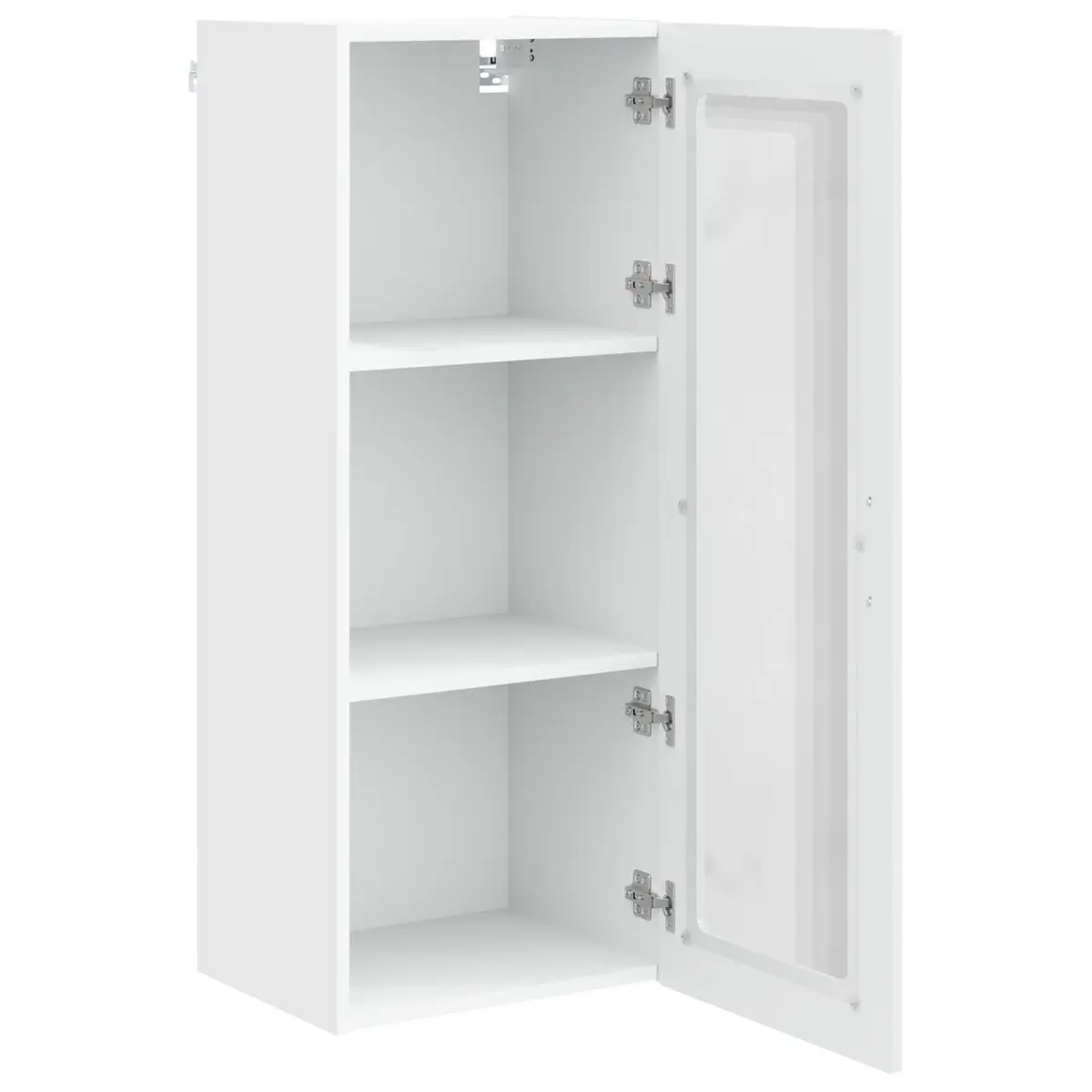 Wall-mounted Kitchen Cabinet Engineered Wood 40x31x100cm High Gloss White