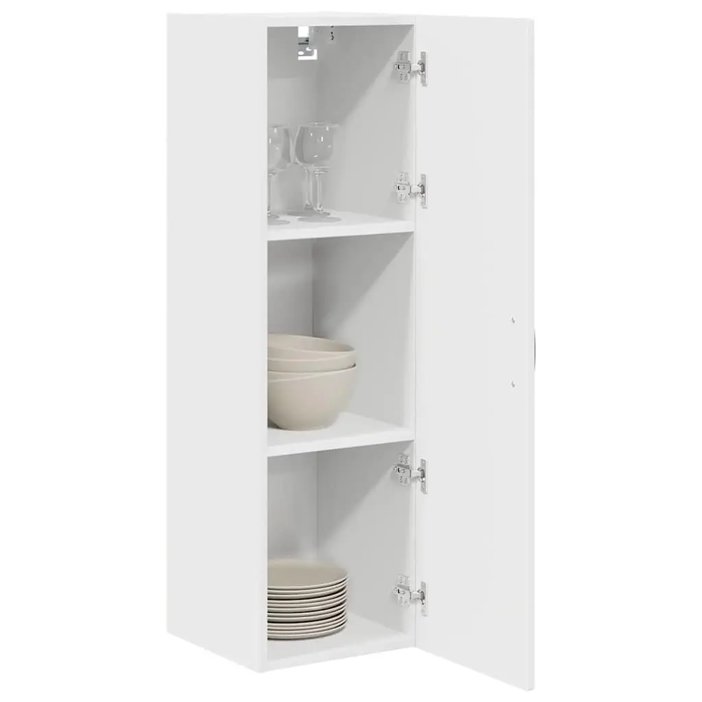 Wall Cabinet Engineered Wood 30x31x100cm White