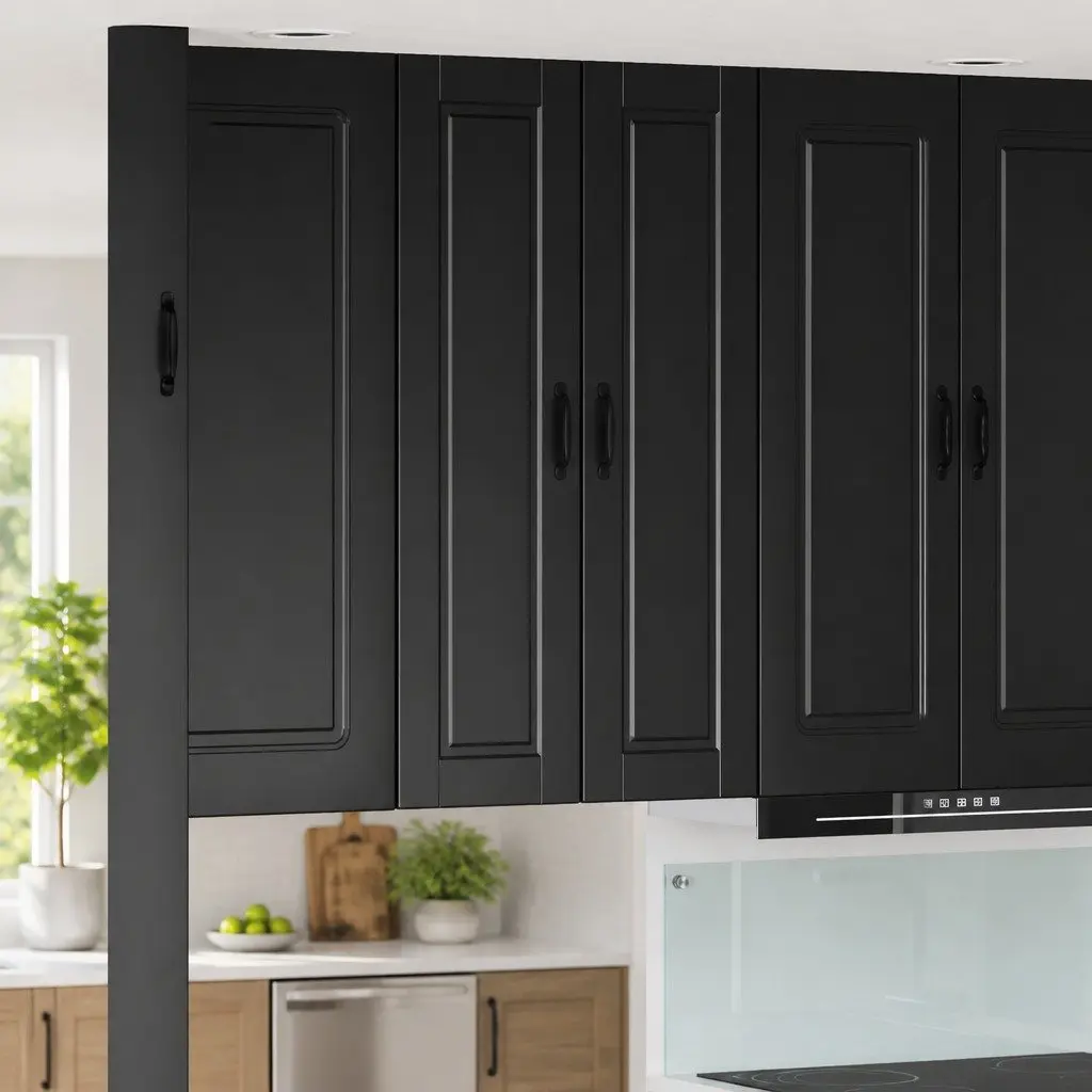 Wall-Mounted Kitchen Cabinet with Shelves