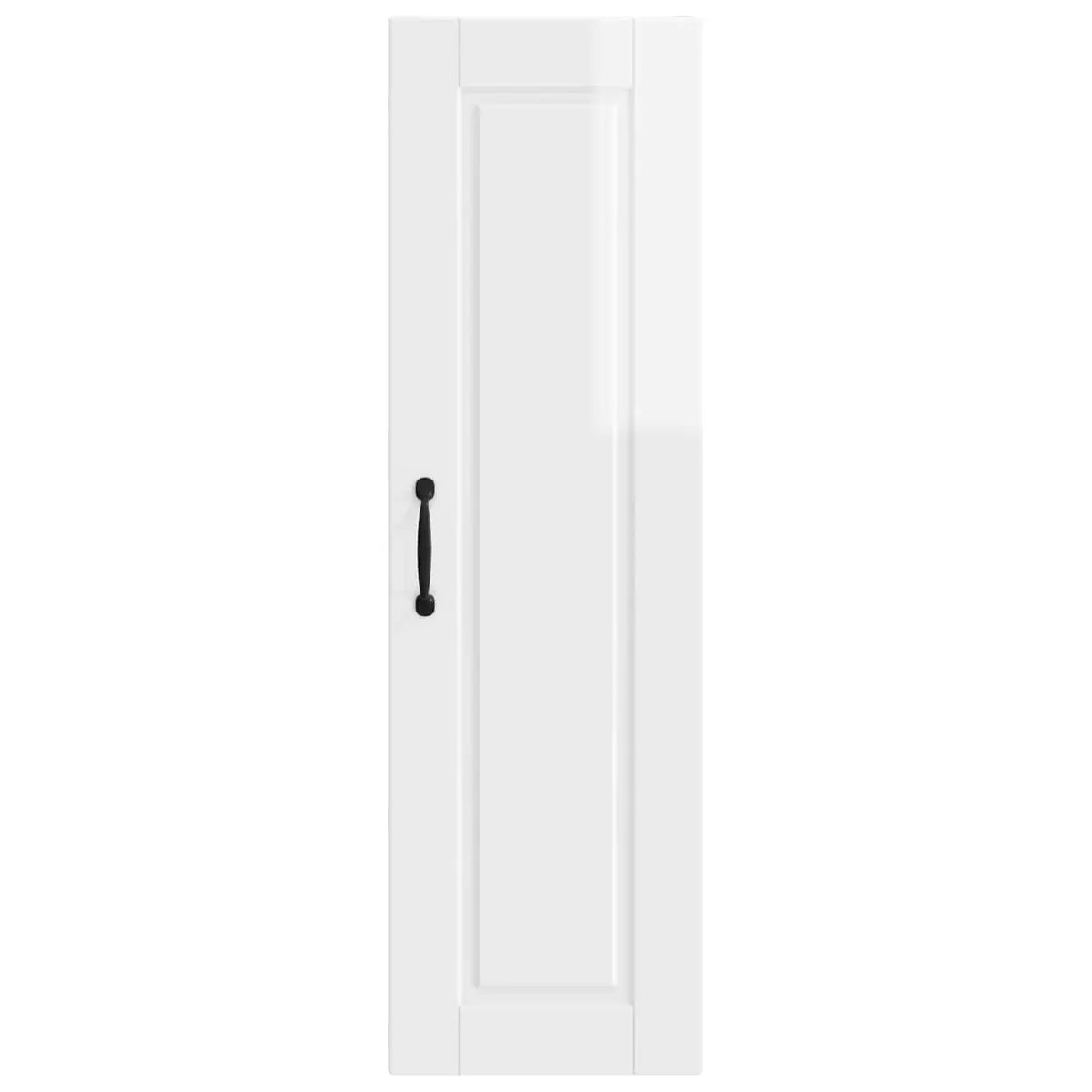 High Gloss White Engineered Wood Wall Cabinet