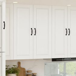 Porto White Wall Cabinet for Kitchen Storage