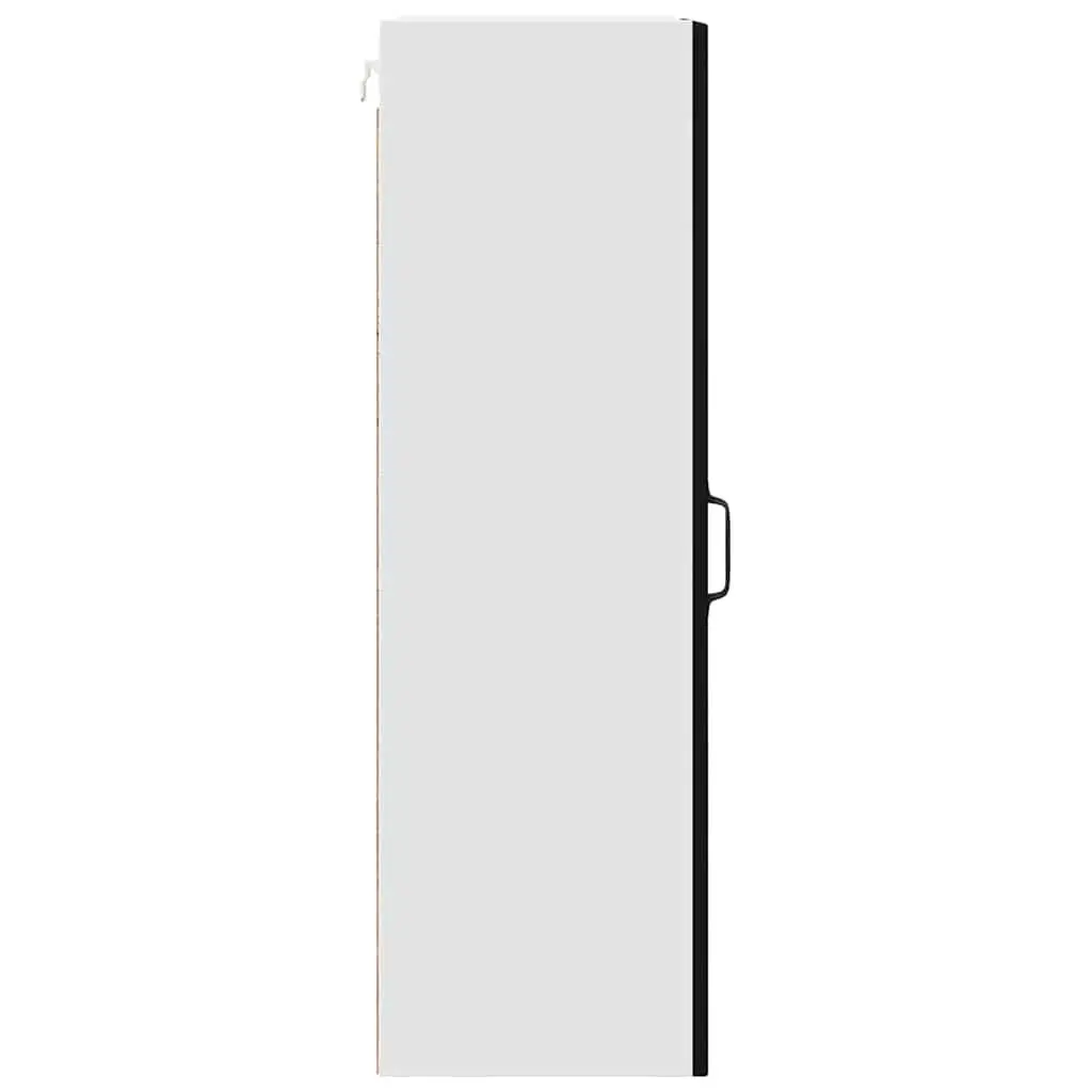 Wall Cabinet Engineered Wood 40 x 31 x 100 cm Black