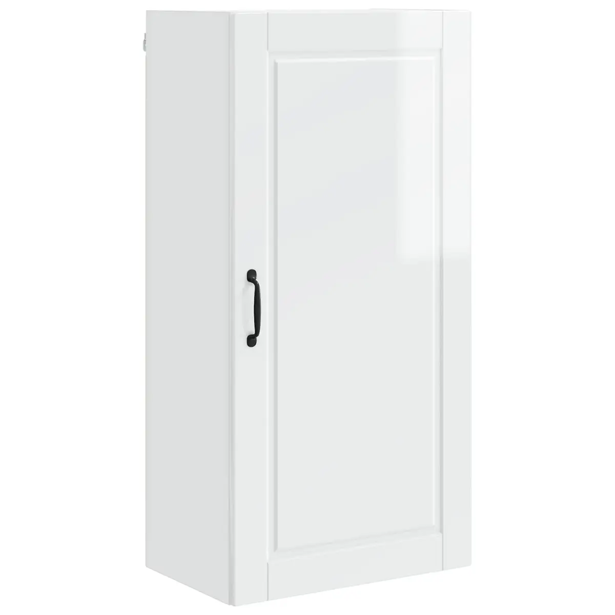 High Gloss White Wall-Mounted Kitchen Cabinet