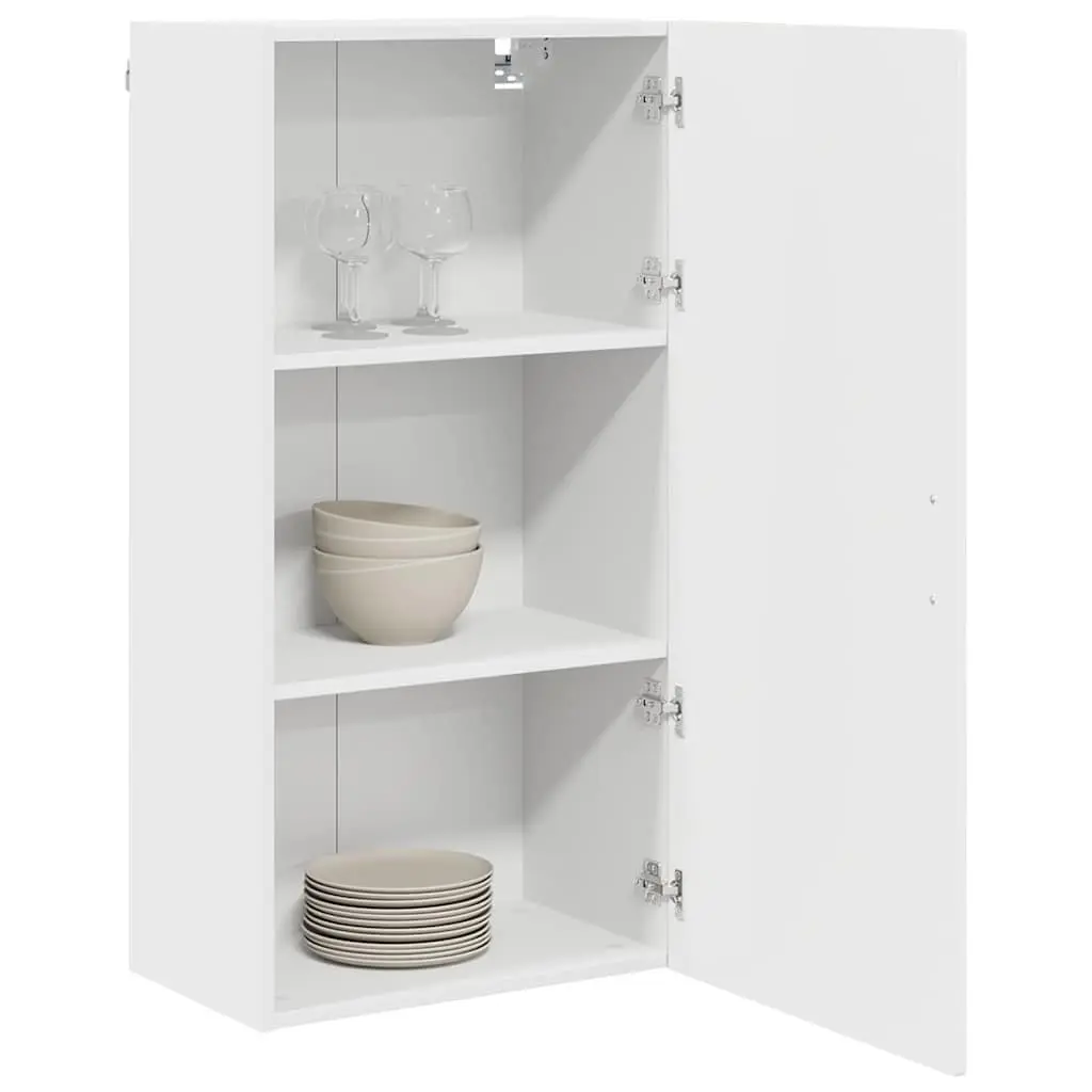 High Gloss White Wall-Mounted Kitchen Cabinet