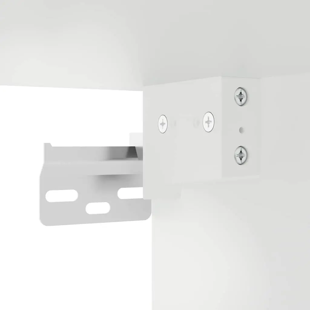 Wall Cabinet PORTO in White for Kitchen Storage