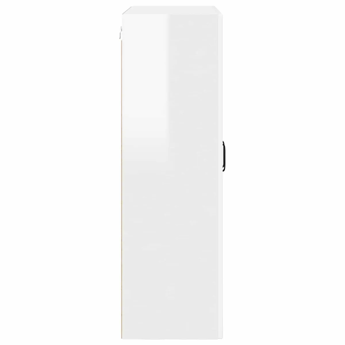 Wall Mounted Kitchen Cabinet Engineered Wood 80 x 31 x 100 cm High Gloss White