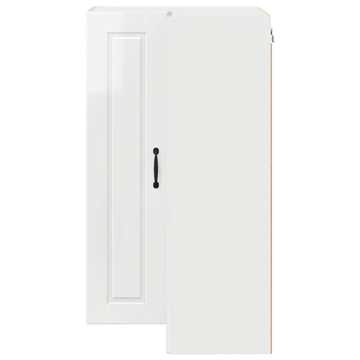 High Gloss White Modern Wall Corner Kitchen Cabinet