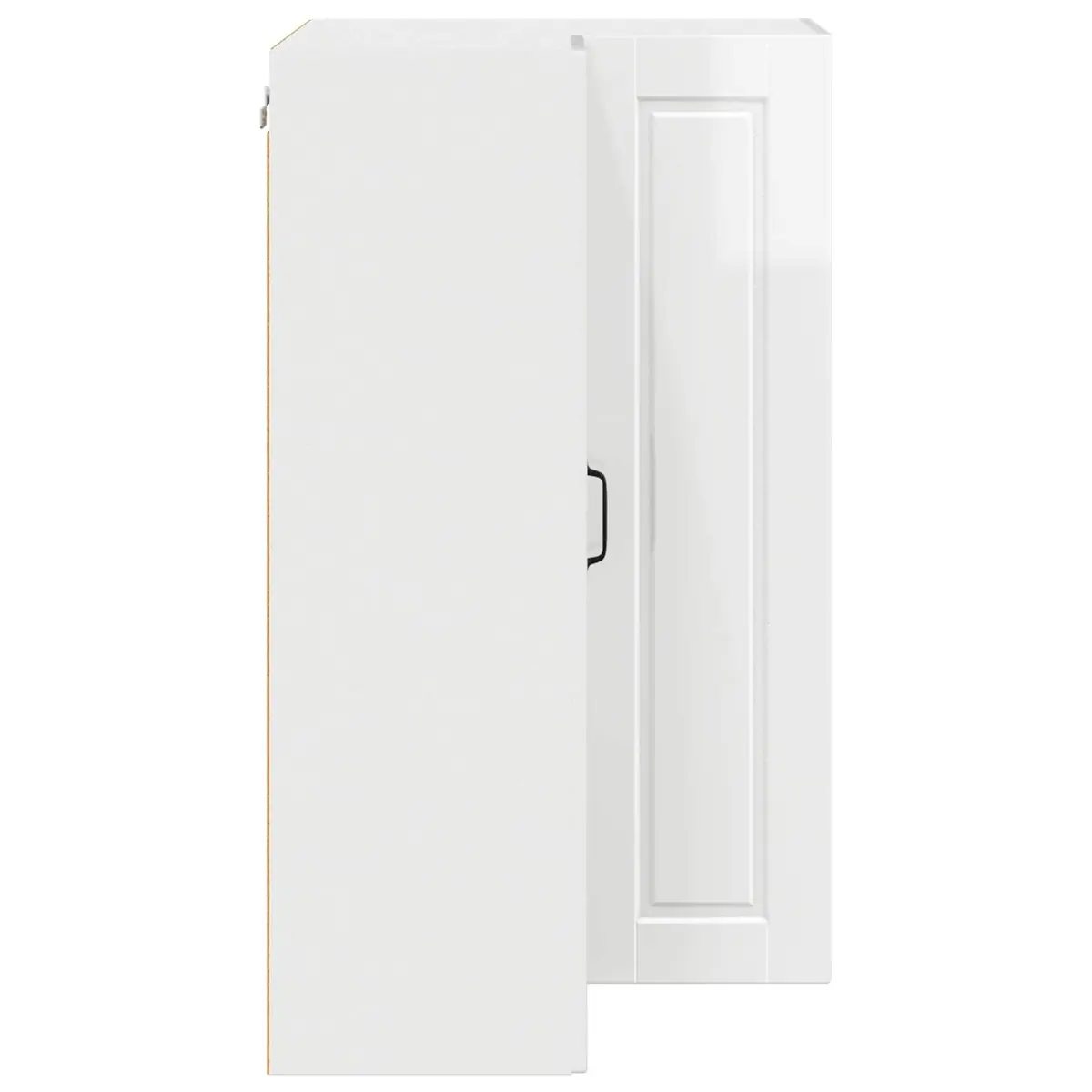 High Gloss White Modern Wall Corner Kitchen Cabinet