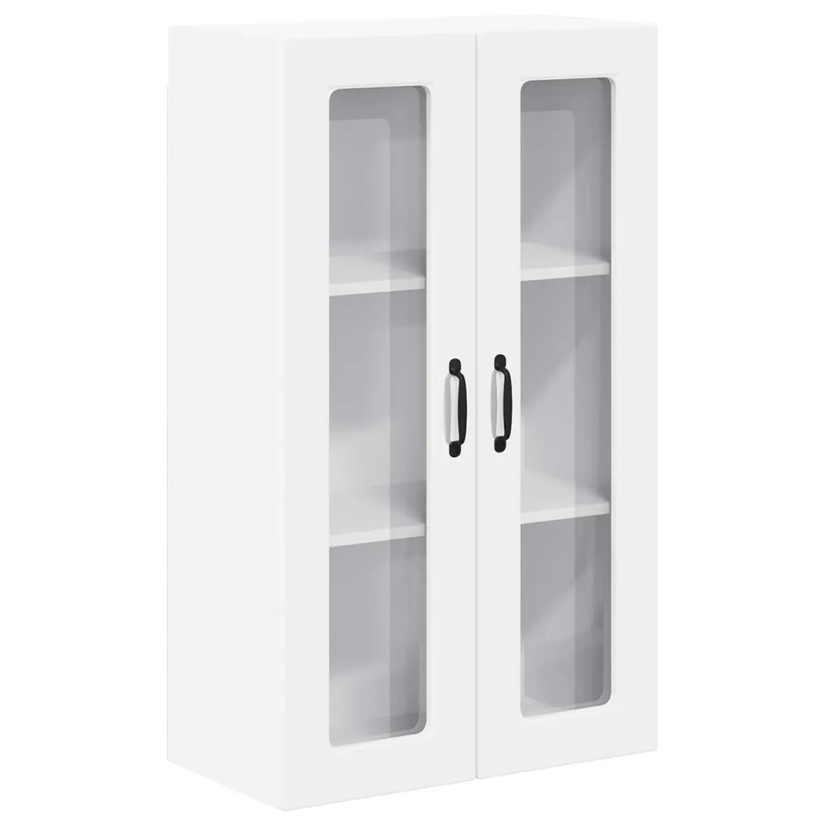 Wall Glass Cabinet for Kitchen Storage 60x31x100cm