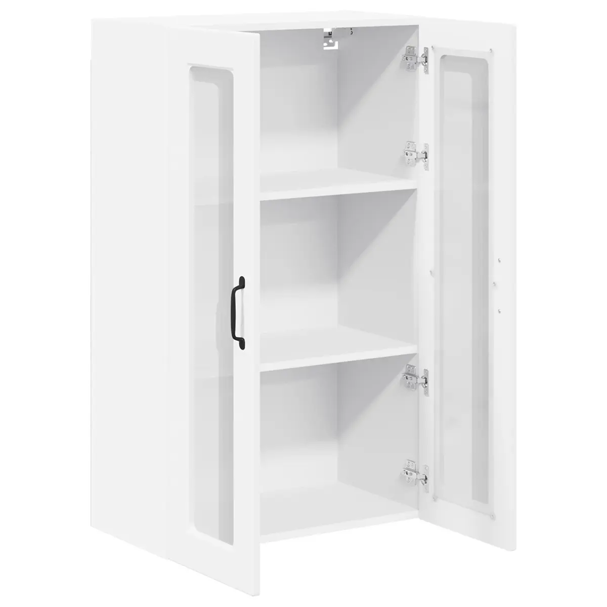 Wall Glass Cabinet for Kitchen Storage 60x31x100cm