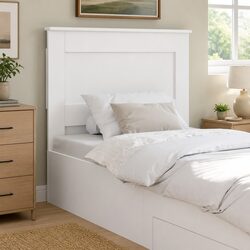 Modern 90cm White Headboard for Stylish Bedrooms