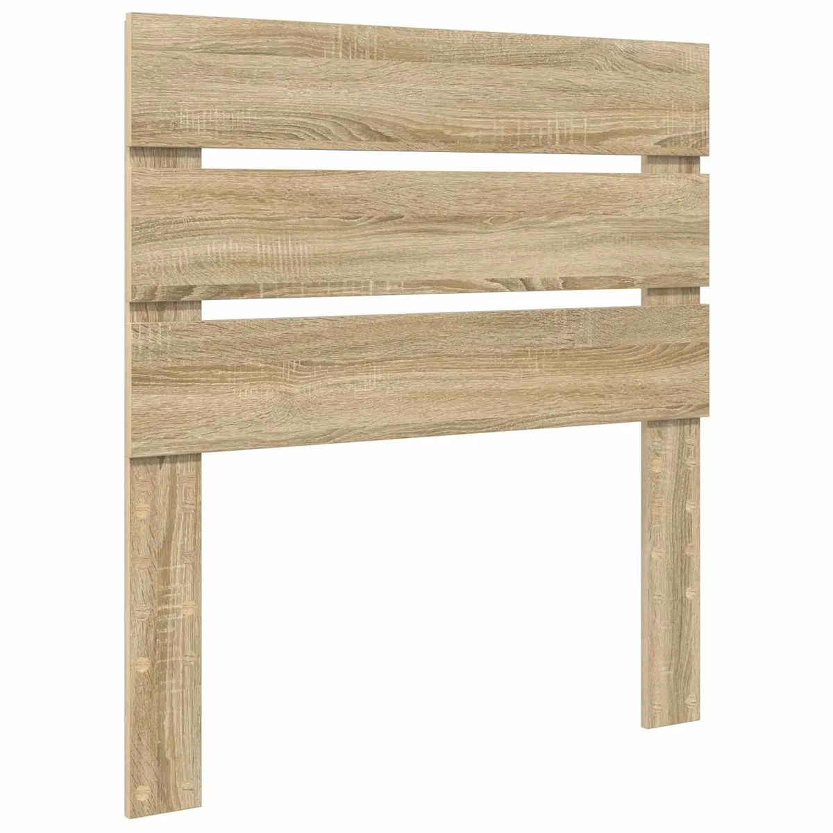 Rectangular Modern Headboard in Brown Sonoma Oak